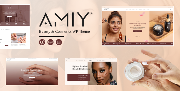 Amiy - Beauty Cosmetics Shop TFx WordPress