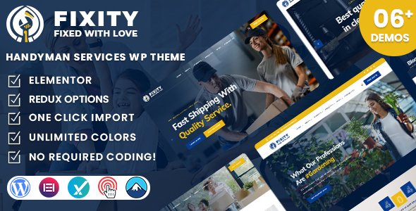 Fixity - Handyman Services WordPress Theme TFx