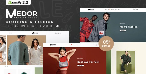 Medor - Clothing amp Fashion Shopify 20 Theme TFx