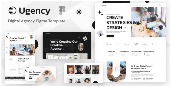 Ugency - Digital Agency Figma Template TFx