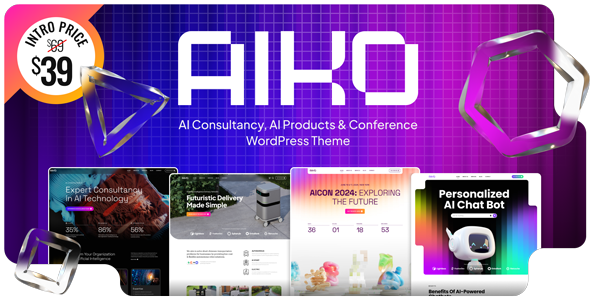 Aiko - AI consultancy WordPress Theme TFx