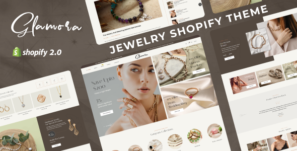 Glamora - Modern Jewelry Store Theme TFx