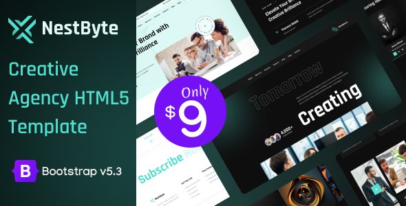 Nestbyte Creative Agency HTML5 Template TFx
