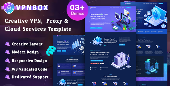 Vpnbox - VPN amp Cloud Services Bootstrap Template TFx