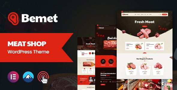 Bemet - Butcher amp Meat WordPress Theme TFx