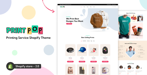 Printpop - Custom Printing Shopify Theme TFx