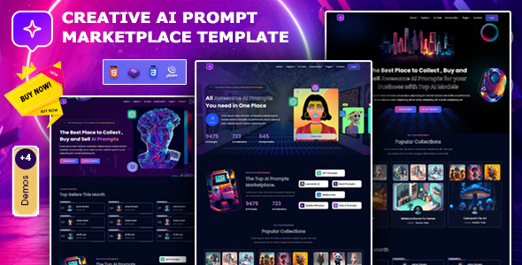 Promptly - AI Prompt Marketplace Bootstrap Template TFx