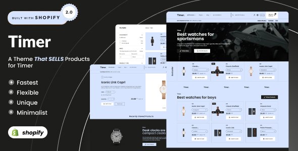 Timer - Luxury Watches Store Shopify 20 Theme TFx
