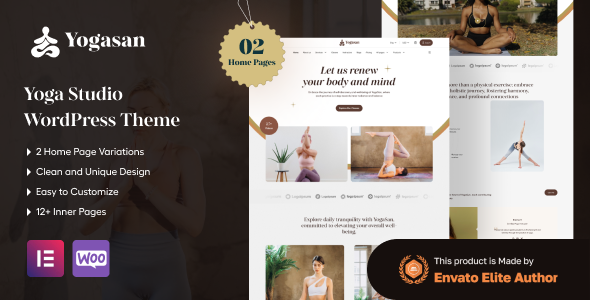 Yogasan - Yoga WordPress Theme TFx WordPress