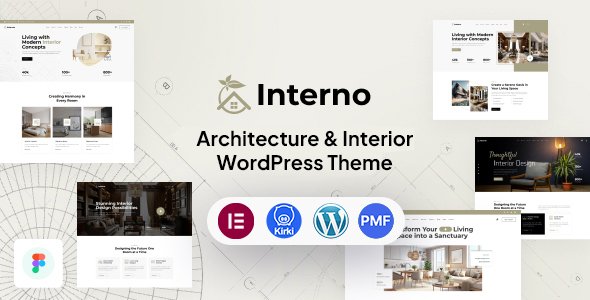 Interno - Architecture And Interior WordPress Theme TFx