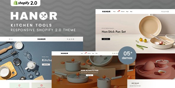 Hanor - Kitchen Tools Responsive Shopify 20 Theme TFx