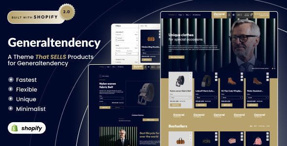 General Tendency - Trending Men Fashion Shopify 20 Theme TFx