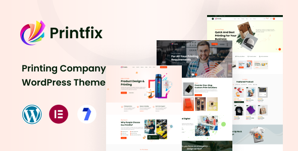 Printfix - Printing Services Company WordPress Theme TFx