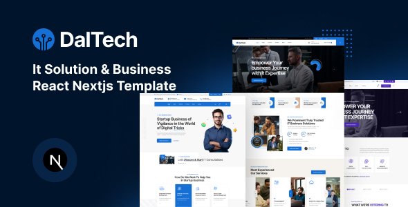 Daltech - IT Solution and Technology React Nextjs Template TFx