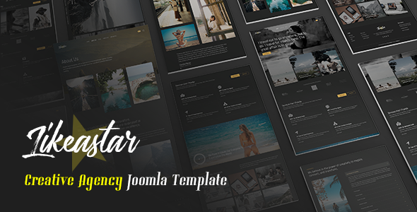 Like a Star - Creative Agency Joomla Template TFx