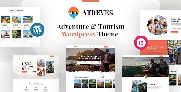 Atreves  Adventure amp Tourism WordPress Theme TFx
