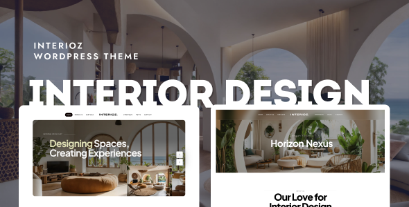 Interioz  Interior Design WordPress Theme TFx