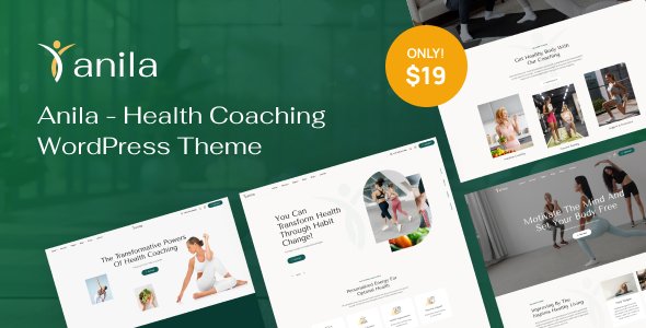 Anila - Health Coaching WordPress Theme TFx