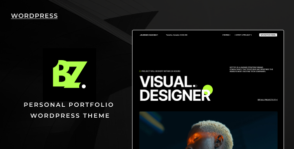 BOLDZ  Portfolio WordPress Theme TFx WordPress