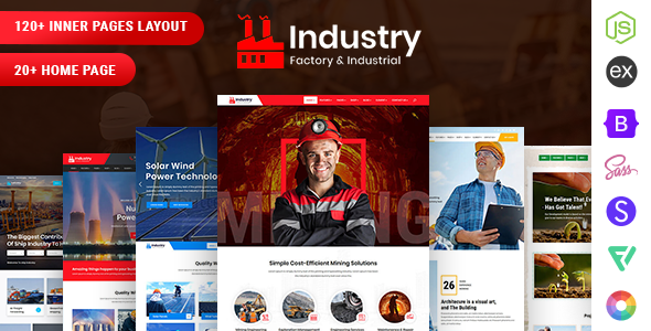 Industry - Factory amp Industrial Node Js Template TFx