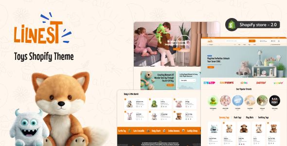 Lilnest - Kids Clothing amp Toys Shopify Theme TFx