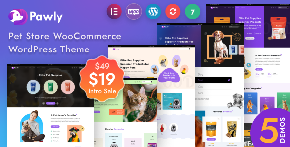 Pawly  Responsive Pet Store WooCommerce Theme TFx