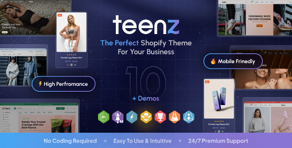 Teenz - Multipurpose Shopify Theme OS 20 TFx