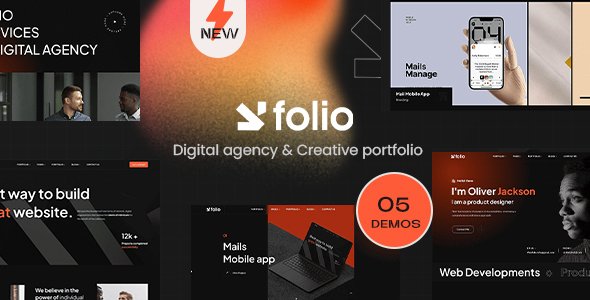 Webfolio - Creative Agency amp Portfolio Template TFx