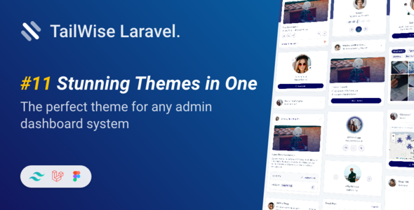Tailwise - Tailwind CSS Laravel Admin Dashboard Template TFx