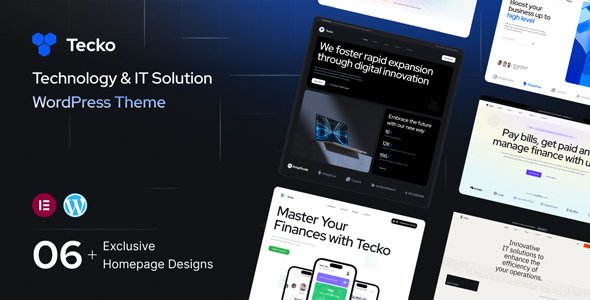 Tecko  Technology amp IT Solution WP Theme TFx