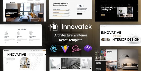 Innovatek - Architecture amp Interior React Template TFx