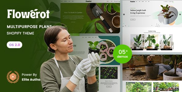 Flowerot - Multipurpose Plant Shopify 20 Theme TFx