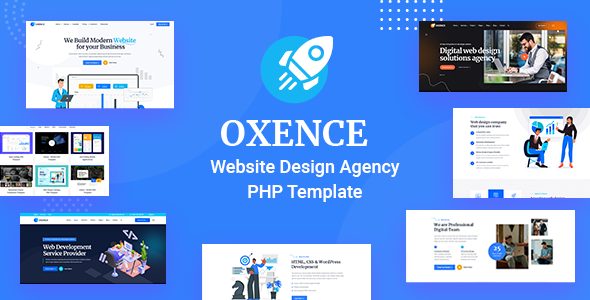 Oxence - Web Design Agency PHP Template TFx